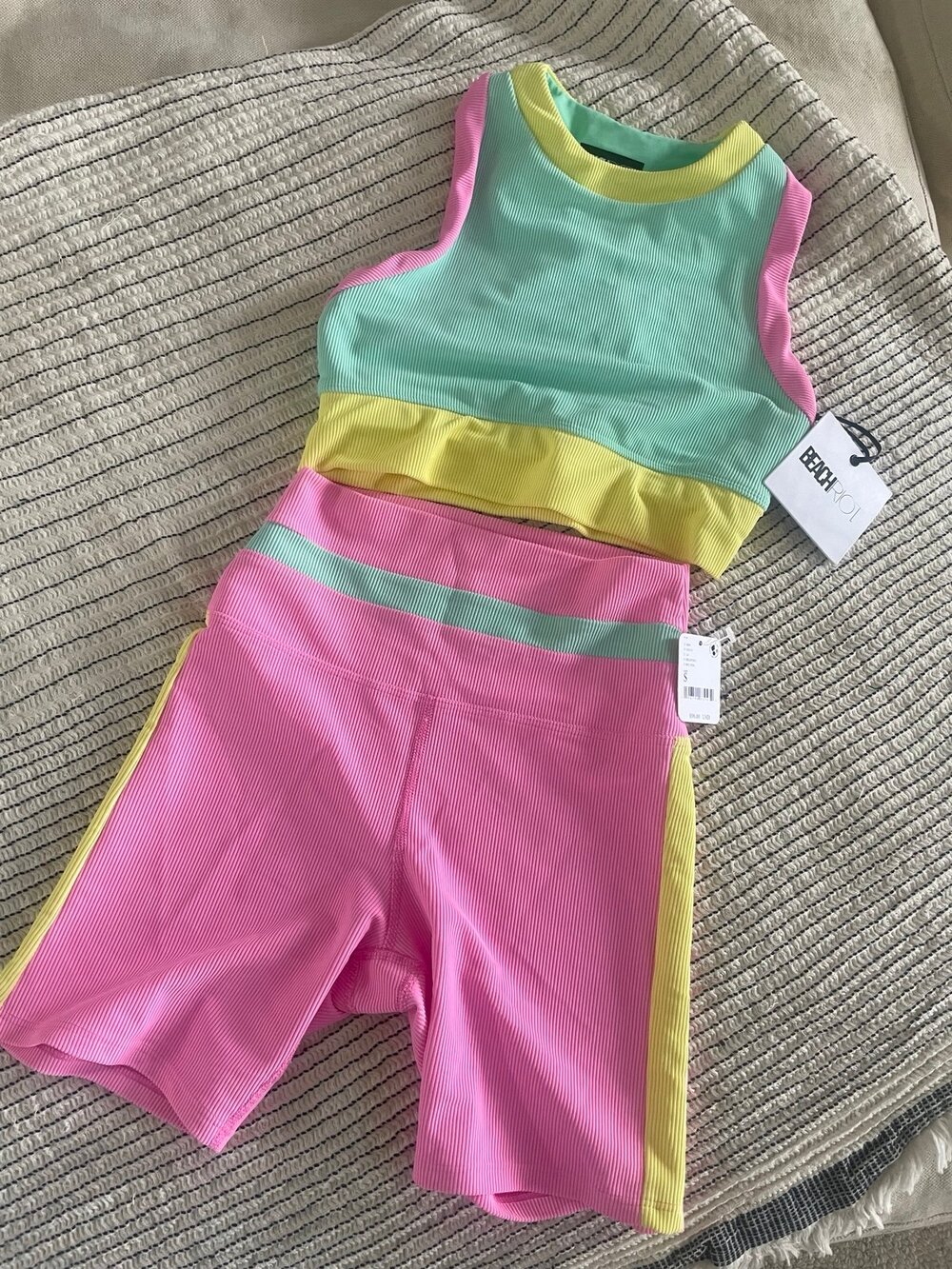 NWT Beach Riot Matching Set - Picture 1 of 3